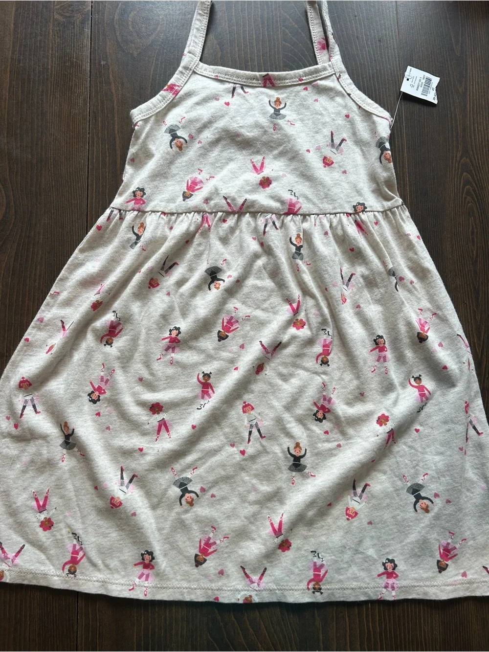 Girls 4T Dress Bundle Cat & Jack Floral Pink Ballerina 4 Dresses